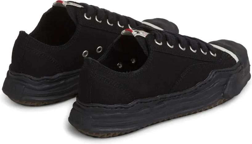 Maison MIHARA YASUHIRO Hank OG sneakers met onregelmatige zool Zwart - Foto 5