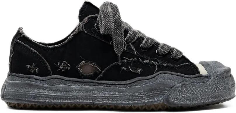 Maison MIHARA YASUHIRO Hank OG Sole leren sneakers Zwart