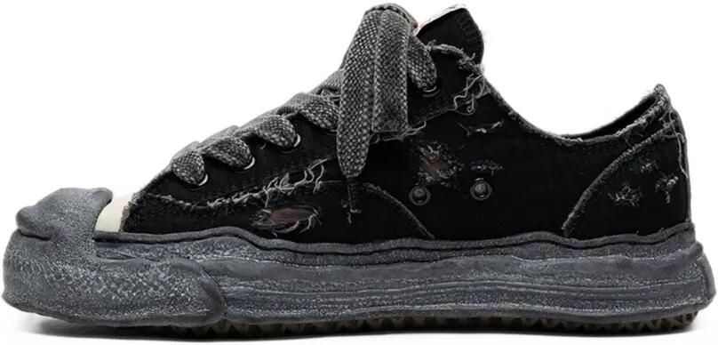 Maison MIHARA YASUHIRO Hank OG Sole leren sneakers Zwart - Foto 3
