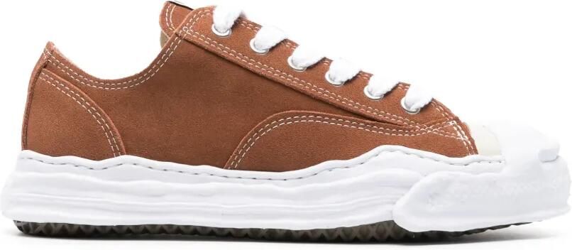 Maison MIHARA YASUHIRO Hank OG sole suede low-top sneakers Bruin