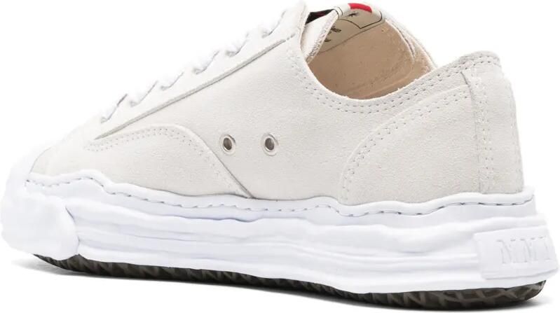 Maison MIHARA YASUHIRO Hank OG sole suede low-top sneakers Wit - Foto 2