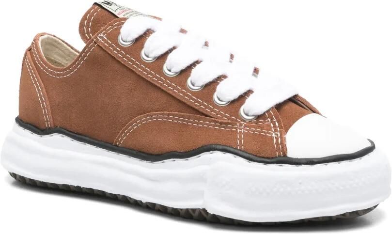 Maison MIHARA YASUHIRO Hank OG warped-sole low-top sneakers Bruin - Foto 3