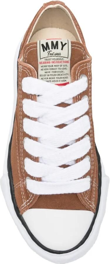 Maison MIHARA YASUHIRO Hank OG warped-sole low-top sneakers Bruin - Foto 4