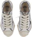 Maison MIHARA YASUHIRO Hank canvas sneakers met scheureffect Wit - Wit