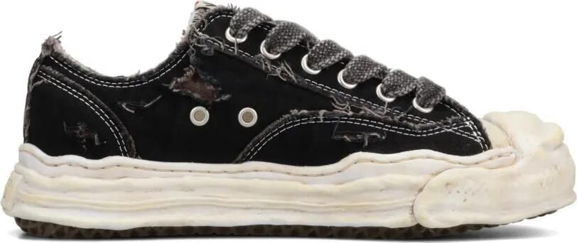 Maison MIHARA YASUHIRO Hank Ripping sneakers Zwart