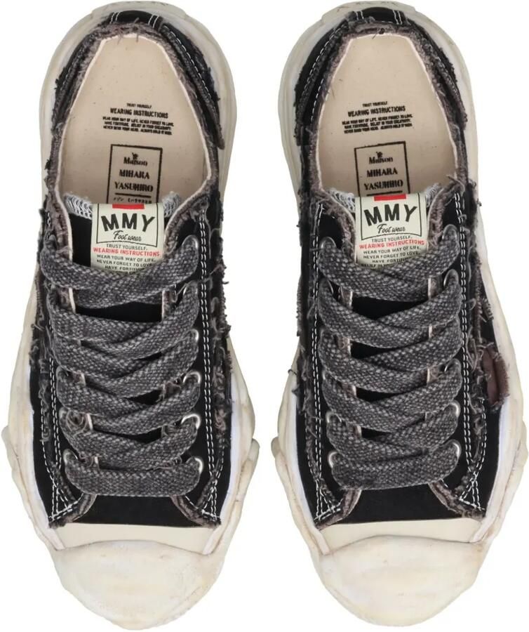 Maison MIHARA YASUHIRO Hank Ripping sneakers Zwart - Foto 2