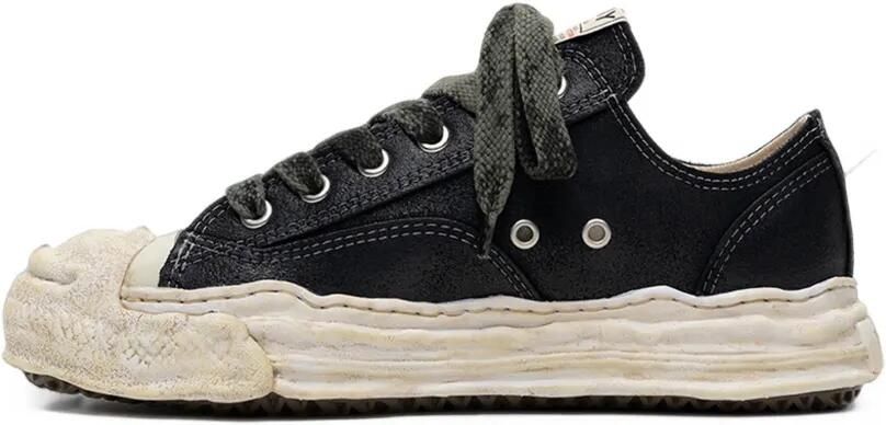 Maison MIHARA YASUHIRO Henog OG Sole gewaxte low-top sneakers Zwart - Foto 3