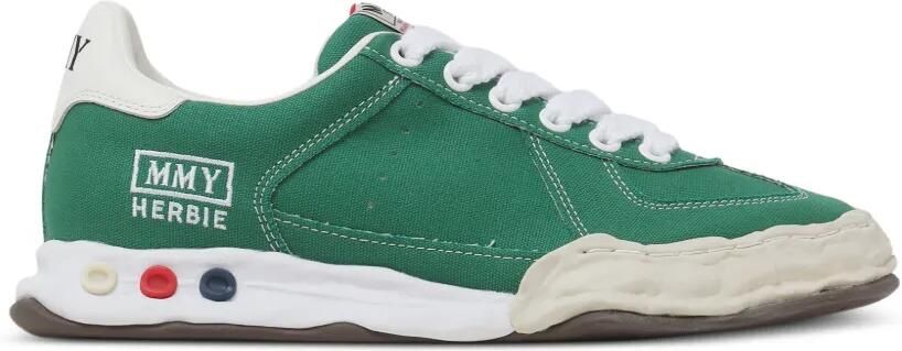 Maison MIHARA YASUHIRO Herbie canvas sneakers Groen