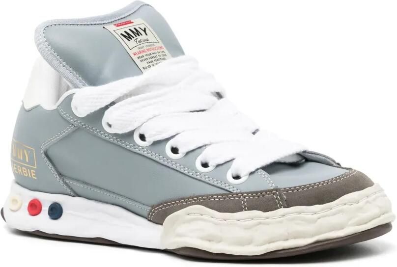 Maison MIHARA YASUHIRO Herbie Puffer low-top sneakers Blauw