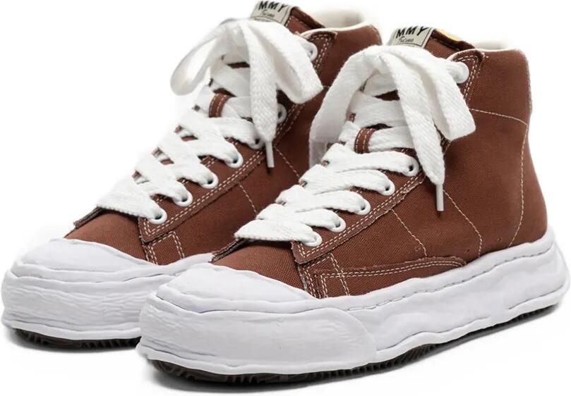 Maison MIHARA YASUHIRO Jackson OG Sole canvas high-top sneakers Bruin - Foto 2