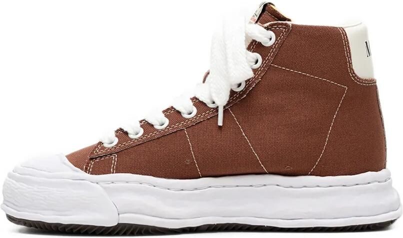 Maison MIHARA YASUHIRO Jackson OG Sole canvas high-top sneakers Bruin - Foto 3