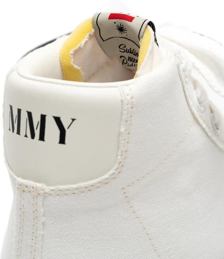 Maison MIHARA YASUHIRO Jackson OG Sole canvas high-top sneakers Wit - Foto 5