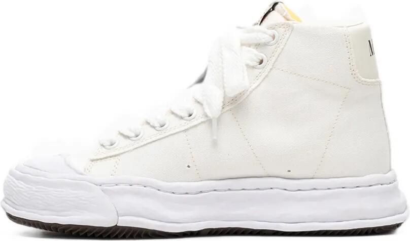 Maison MIHARA YASUHIRO Jackson OG Sole canvas high-top sneakers Wit - Foto 3