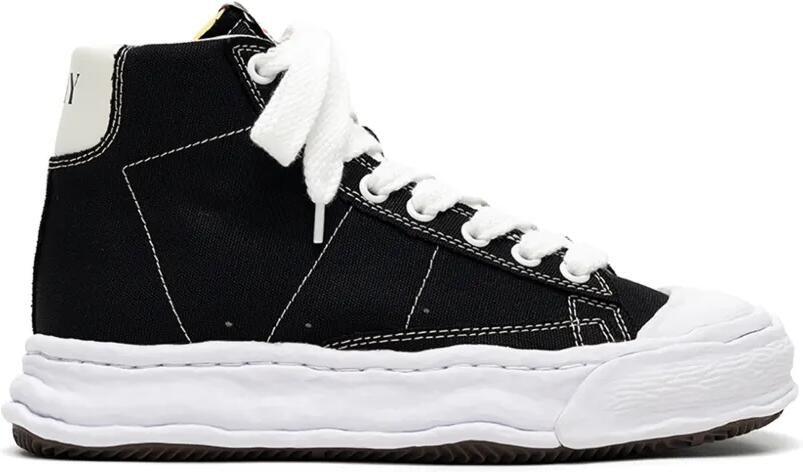 Maison MIHARA YASUHIRO "Jackson" OG sole canvas high-top sneakers Zwart