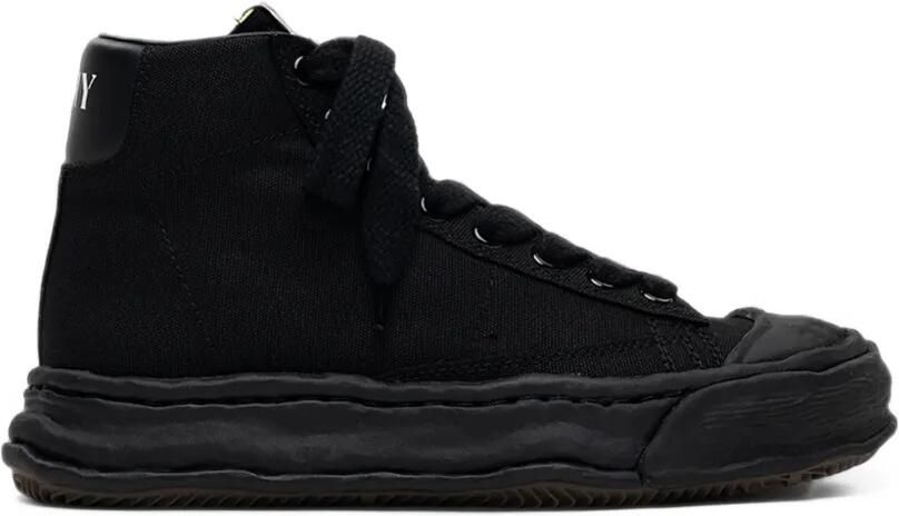 Maison MIHARA YASUHIRO Jackson OG Sole canvas high-top sneakers Zwart