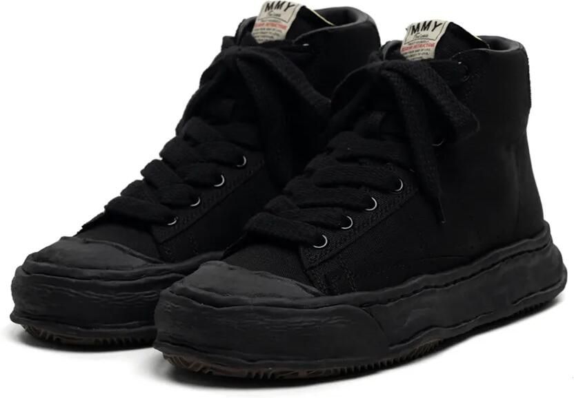 Maison MIHARA YASUHIRO Jackson OG Sole canvas high-top sneakers Zwart - Foto 2