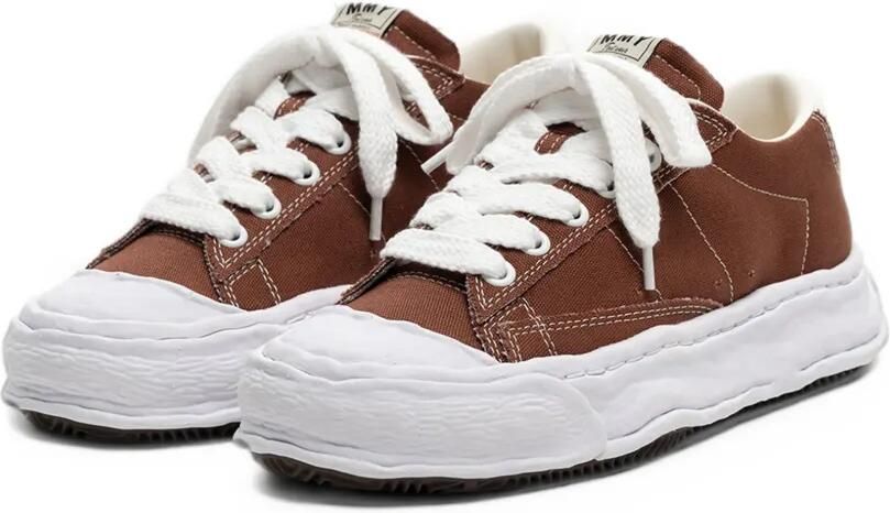 Maison MIHARA YASUHIRO Jackson OG Sole canvas low-top sneakers Bruin - Foto 2