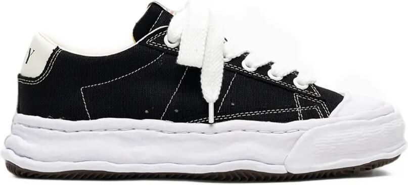 Maison MIHARA YASUHIRO Jackson OG Sole canvas low-top sneakers Zwart