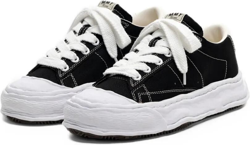 Maison MIHARA YASUHIRO Jackson OG Sole canvas low-top sneakers Zwart - Foto 4