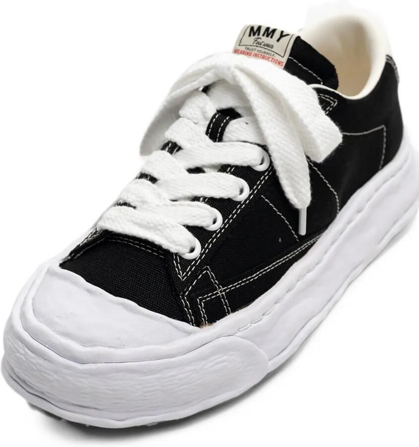 Maison MIHARA YASUHIRO Jackson OG Sole canvas low-top sneakers Zwart - Foto 2