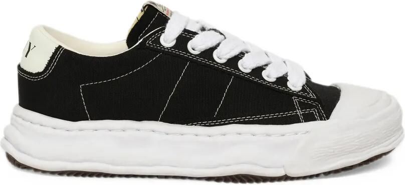 Maison MIHARA YASUHIRO Jackson OG sole canvas low-top sneakers Zwart