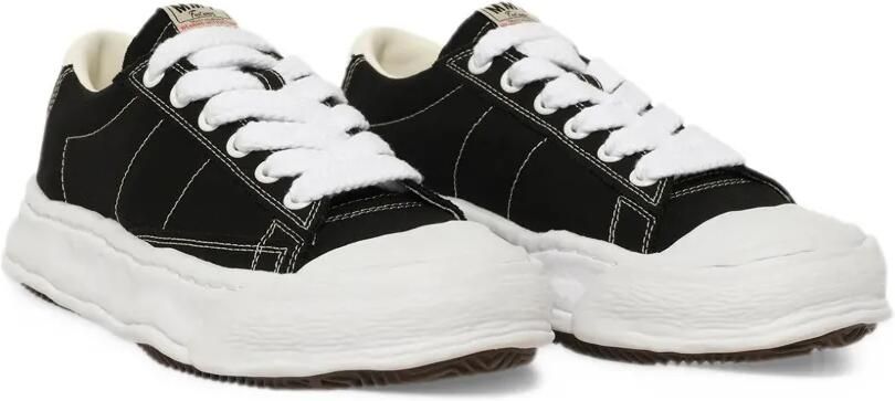 Maison MIHARA YASUHIRO Jackson OG sole canvas low-top sneakers Zwart - Foto 4