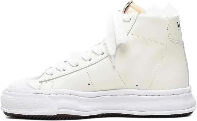Maison MIHARA YASUHIRO Jackson OG Sole leather high-top sneakers Wit - Foto 5