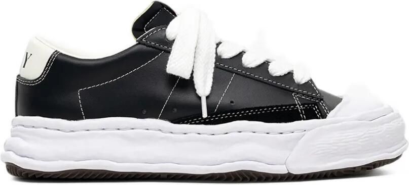 Maison MIHARA YASUHIRO Jackson OG Sole leather low-top sneakers Zwart