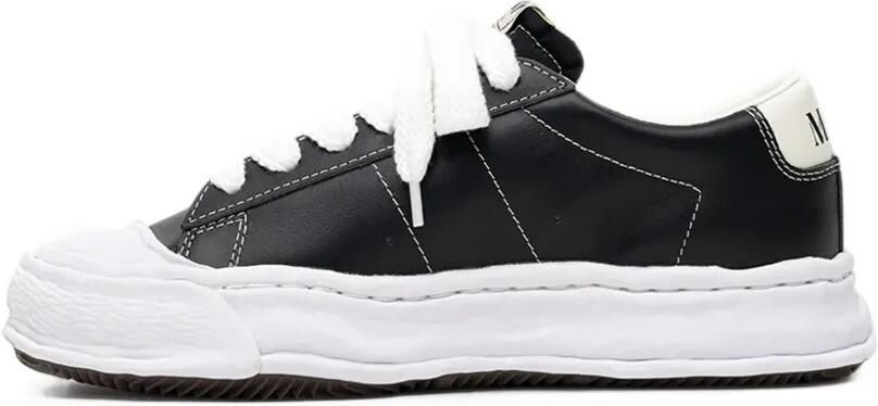 Maison MIHARA YASUHIRO Jackson OG Sole leather low-top sneakers Zwart - Foto 3