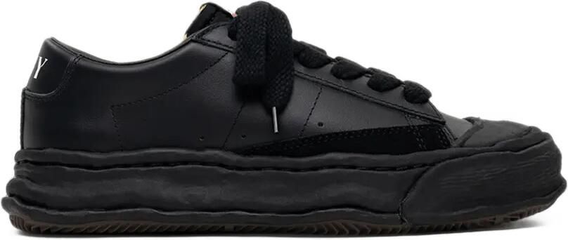 Maison MIHARA YASUHIRO Jackson OG Sole leather low-top sneakers Zwart
