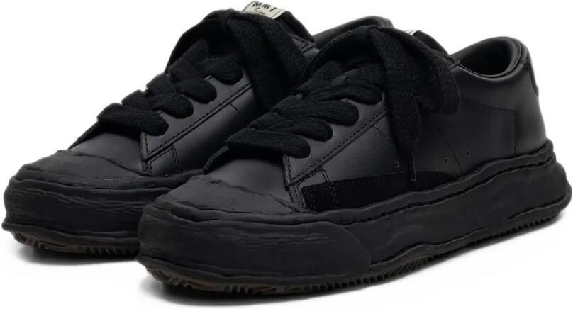 Maison MIHARA YASUHIRO Jackson OG Sole leather low-top sneakers Zwart - Foto 2