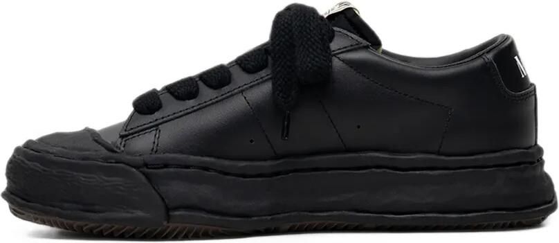 Maison MIHARA YASUHIRO Jackson OG Sole leather low-top sneakers Zwart - Foto 3