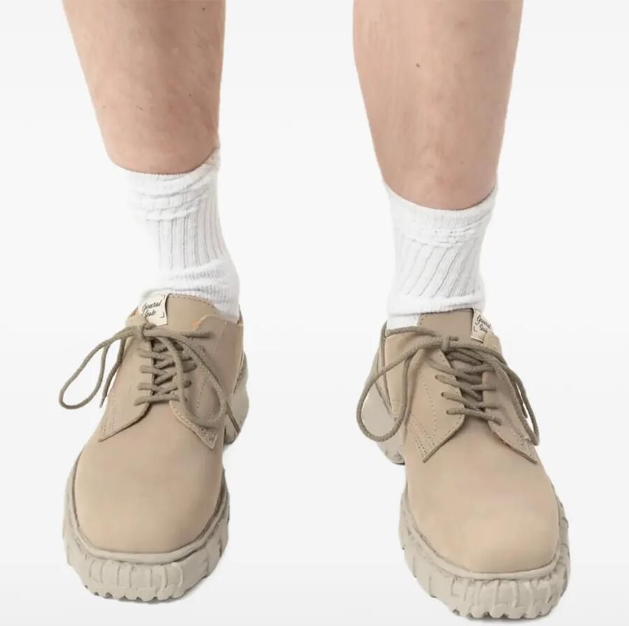 Maison MIHARA YASUHIRO Joseph sneakers met chunky zool Beige - Foto 4