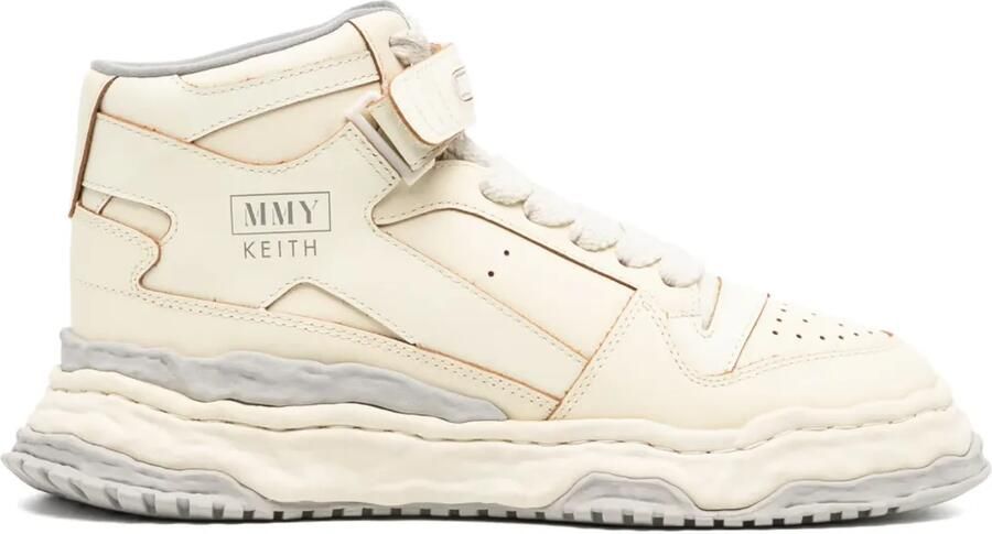 Maison MIHARA YASUHIRO Keith OG Sole high-top sneakers Beige