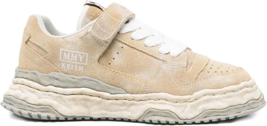 Maison MIHARA YASUHIRO Keith OG Sole suède low-top sneakers Beige