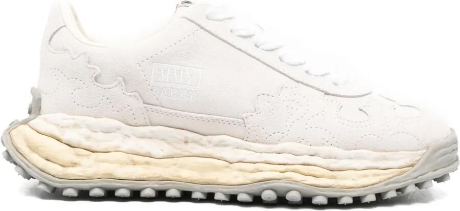 Maison MIHARA YASUHIRO Larry sneakers met vlakken Wit