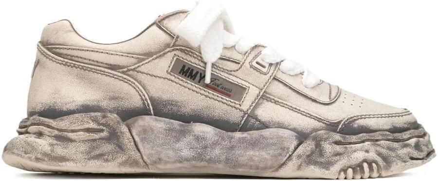 Maison MIHARA YASUHIRO Leren sneakers Grijs
