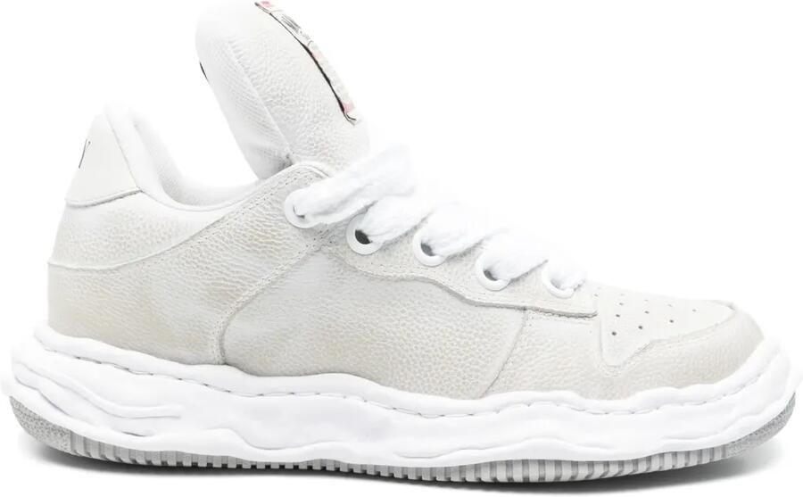 Maison MIHARA YASUHIRO Leren sneakers Wit