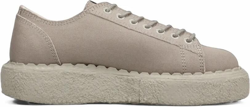 Maison MIHARA YASUHIRO "Mark"canvas monkey shoes Beige