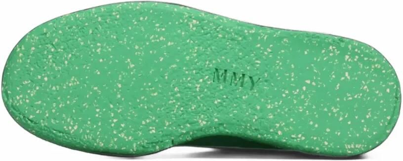 Maison MIHARA YASUHIRO "Mark"canvas monkey shoes Groen - Foto 5