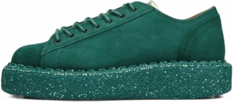 Maison MIHARA YASUHIRO "Mark"suede monkey shoes Groen