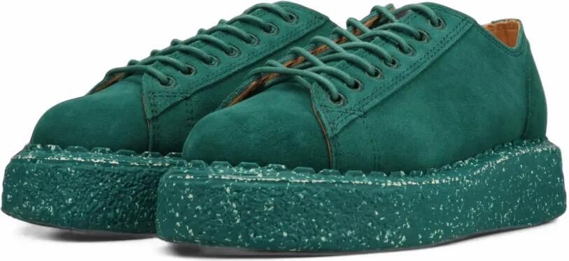 Maison MIHARA YASUHIRO "Mark"suede monkey shoes Groen - Foto 4
