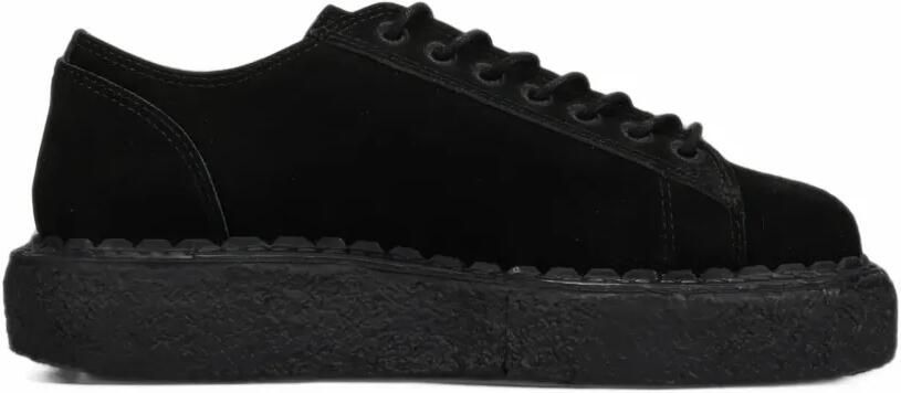 Maison MIHARA YASUHIRO "Mark"suede monkey shoes Zwart