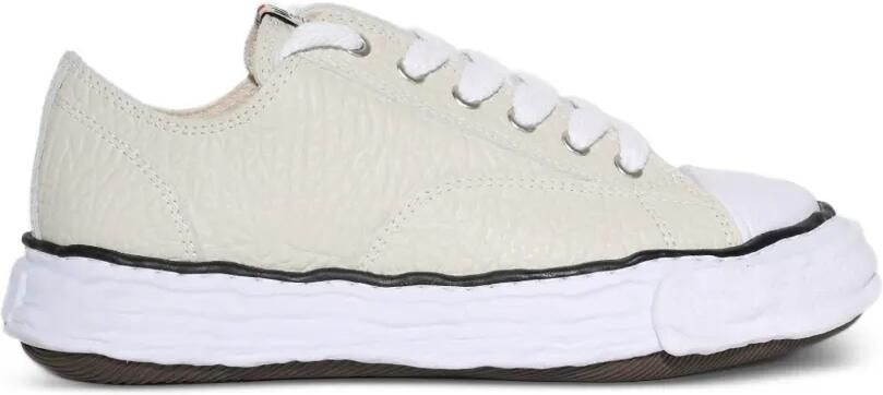 Maison MIHARA YASUHIRO Monster leren sneakers Beige