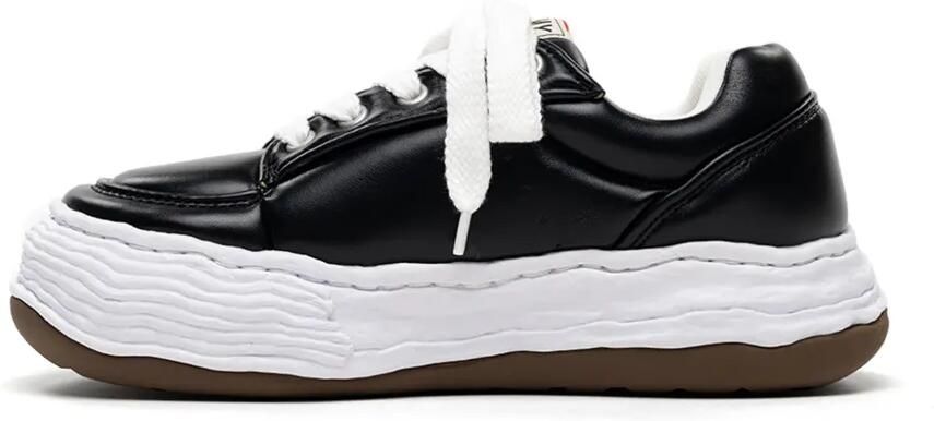 Maison MIHARA YASUHIRO Oliver gewatteerde low-top sneakers Zwart - Foto 3