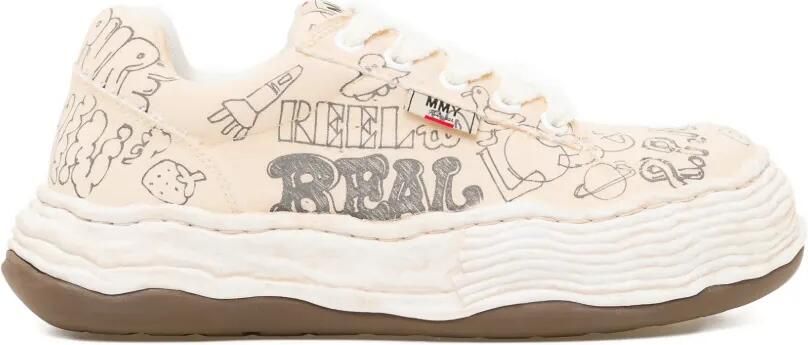 Maison MIHARA YASUHIRO Oliver sneakers Beige