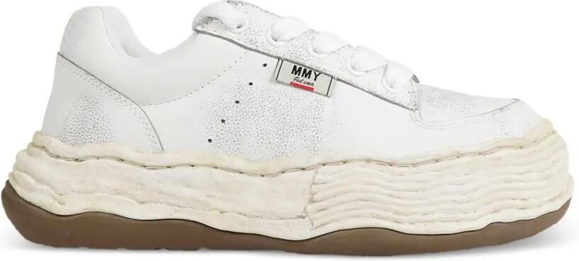 Maison MIHARA YASUHIRO Oliver sneakers met bewerkte zool Wit