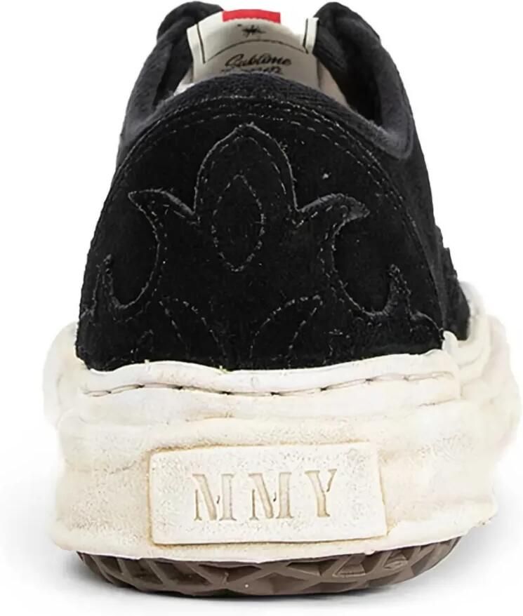 Maison MIHARA YASUHIRO Baker OG Sole suède low-top sneakers met Western-detail Zwart - Foto 2