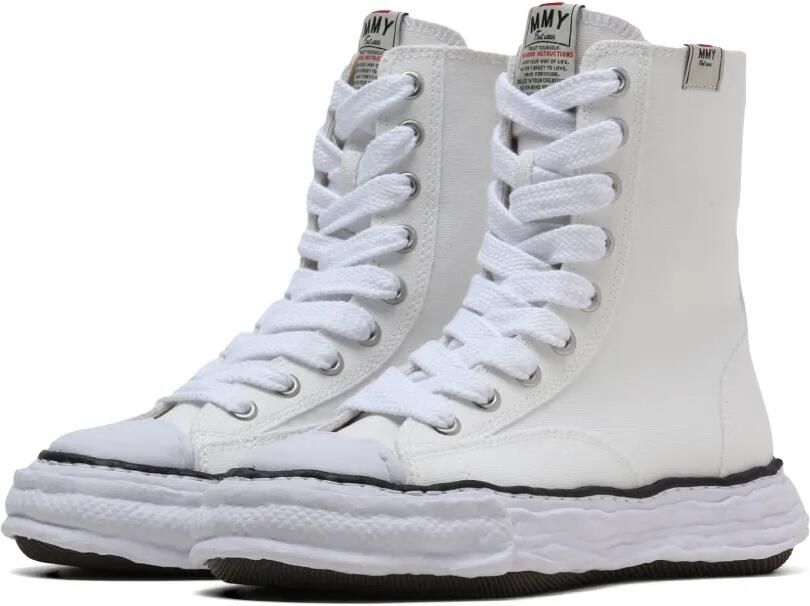 Maison MIHARA YASUHIRO Peterson 23 OG high-top sneakers Wit - Foto 3