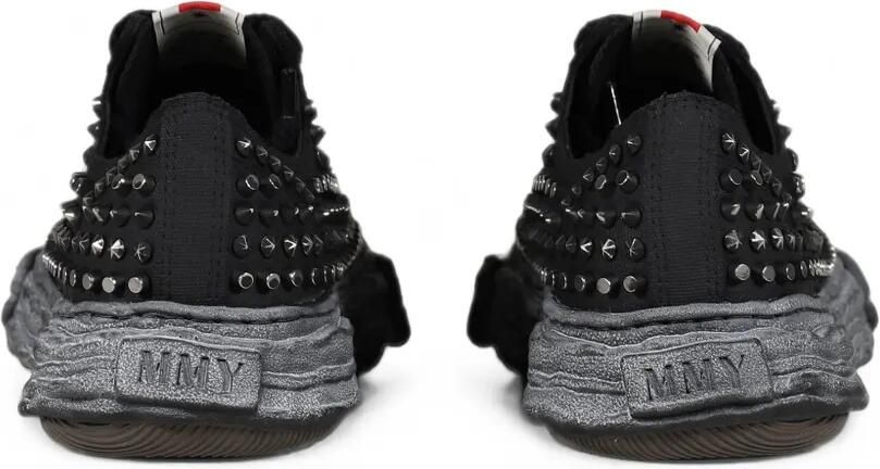 Maison MIHARA YASUHIRO Peterson 23 sneakers met studs Zwart - Foto 3